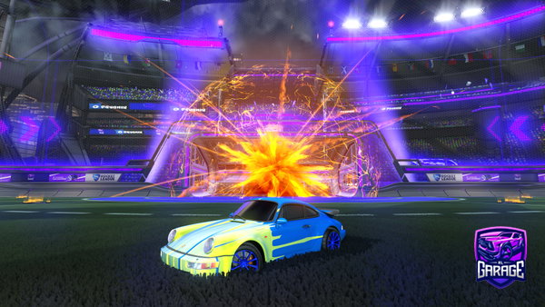 A Rocket League car design from EvanXd29