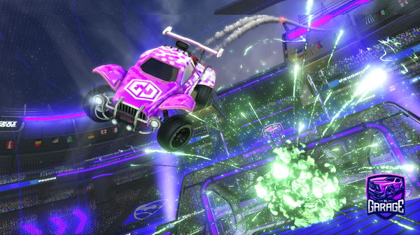 A Rocket League car design from sheluvvsnj