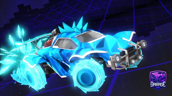 A Rocket League car design from NeonBanana7