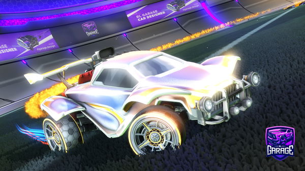 A Rocket League car design from RobotBoi0403