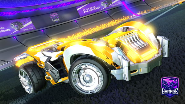 A Rocket League car design from Forn3uzz