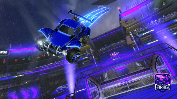 A Rocket League car design from Cambro30