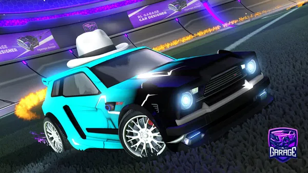 A Rocket League car design from Terrestrialgaming
