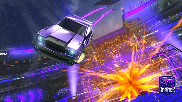 A Rocket League car design from adrr06