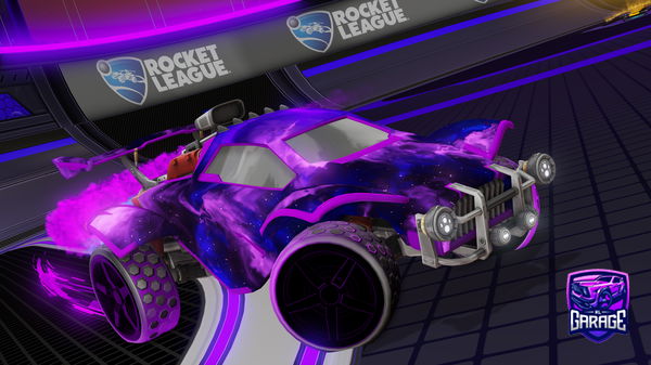 A Rocket League car design from Ibtesam