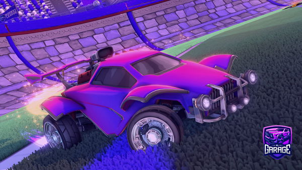 A Rocket League car design from fill321123