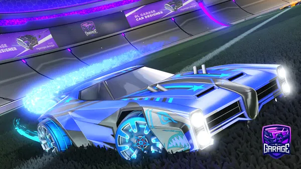 A Rocket League car design from pixl_