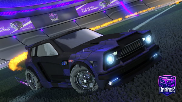 A Rocket League car design from Guzby_