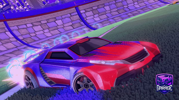 A Rocket League car design from DRAMESX