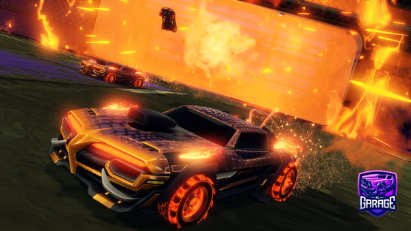 A Rocket League car design from DevilOCE