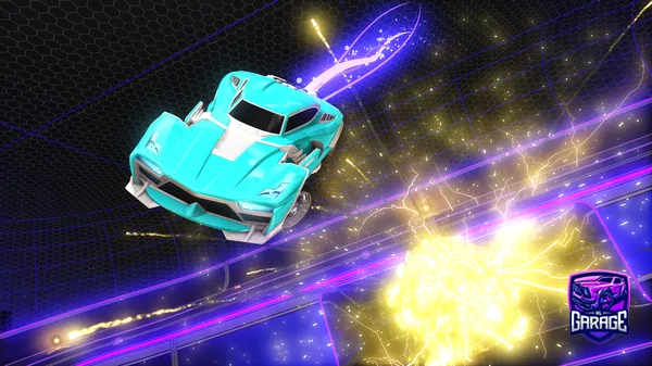 A Rocket League car design from Georgegamer86001