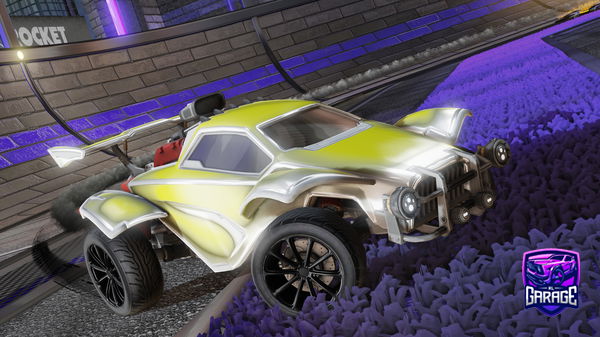 A Rocket League car design from ninewithahook