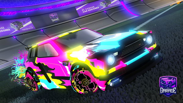 A Rocket League car design from Damianoooo