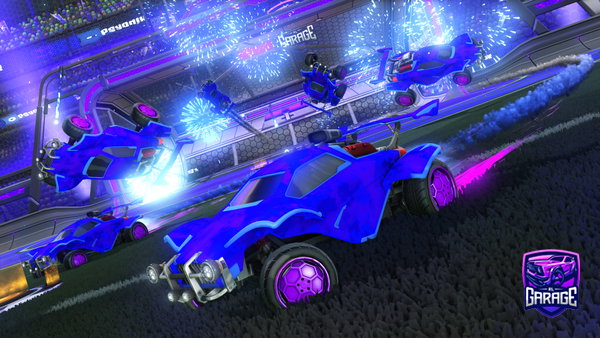 A Rocket League car design from SweatyBaller05