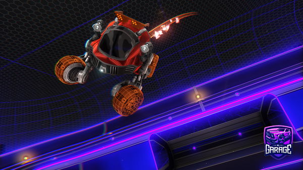 A Rocket League car design from Superketchup123