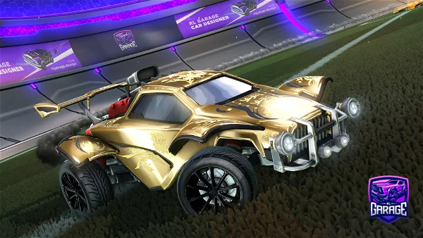 A Rocket League car design from ttvicyclips