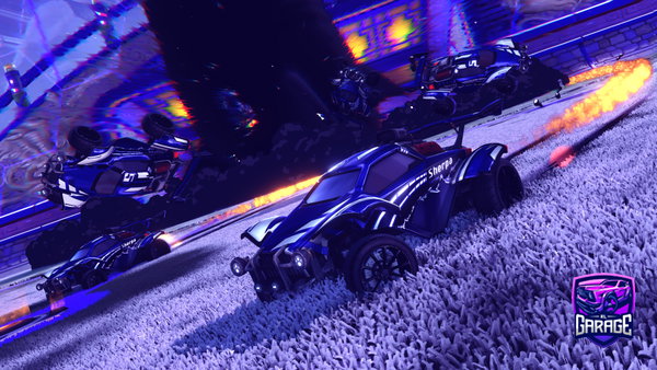 A Rocket League car design from GAMINGNAGOAT