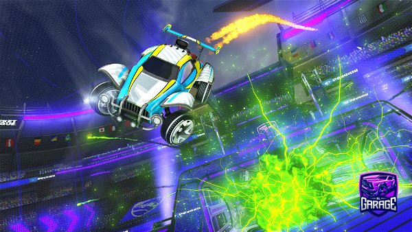 A Rocket League car design from Mimihime