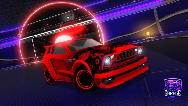 A Rocket League car design from Salvy