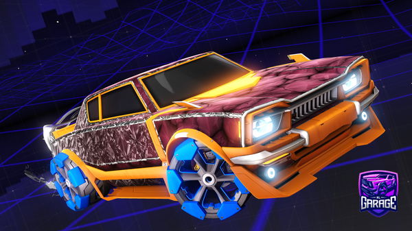 A Rocket League car design from Shooteo2313