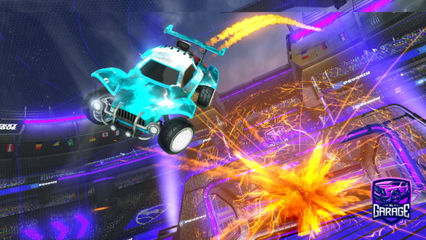 A Rocket League car design from StrawZurc