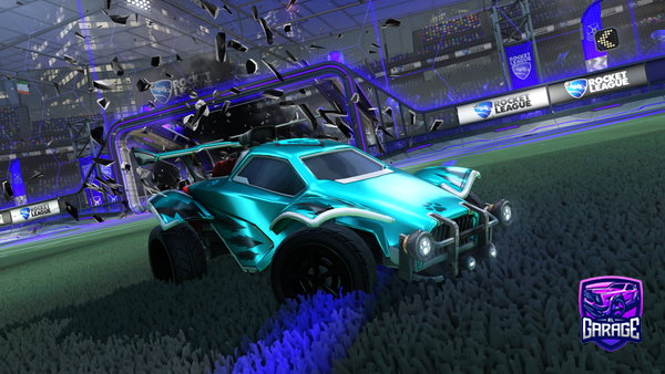 A Rocket League car design from qcerj