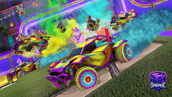 A Rocket League car design from MrRogers143