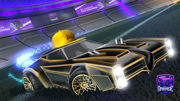 A Rocket League car design from DmitrofNET