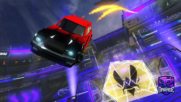 A Rocket League car design from Foxscape12