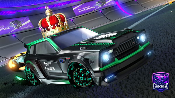 A Rocket League car design from ABDULLAH287