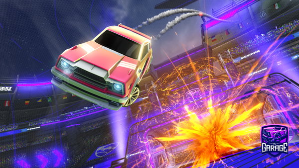 A Rocket League car design from Atlanta4444