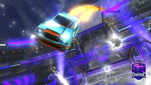 A Rocket League car design from ninjanoah008