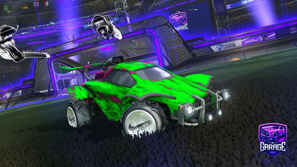 A Rocket League car design from N0t_ZoMmbYy