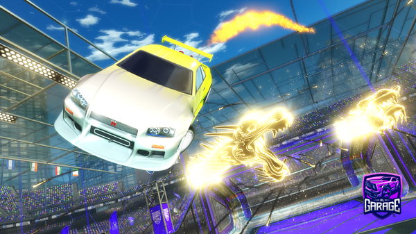 A Rocket League car design from scopez_keys