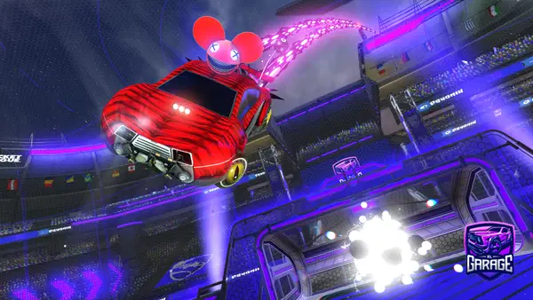 A Rocket League car design from QXZ-Neon