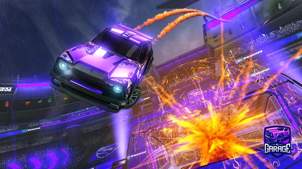 A Rocket League car design from KICKSY-HZYSX