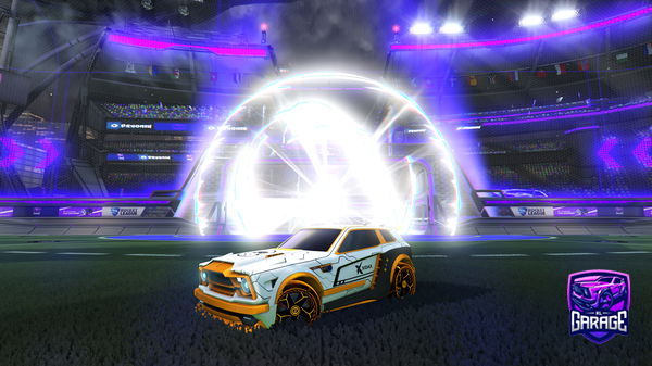 A Rocket League car design from Glory-Ham-Mer