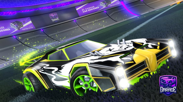 A Rocket League car design from SuperSonicRooke