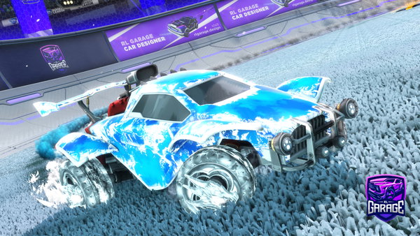 A Rocket League car design from AZCardinal1