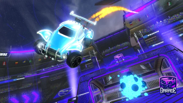 A Rocket League car design from Blackbomb643