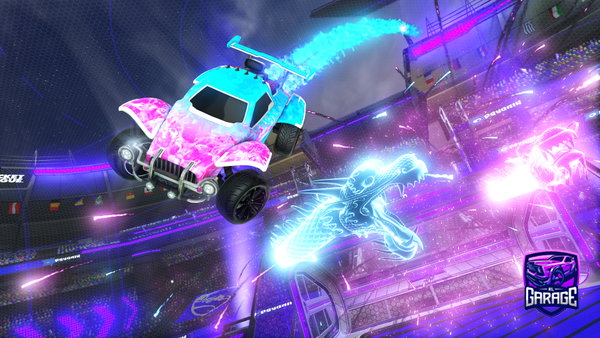 A Rocket League car design from Glmbeeteldor