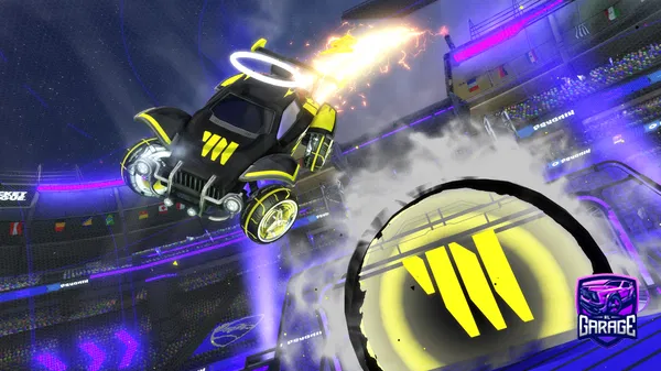 A Rocket League car design from PWR_Lunarz