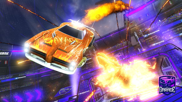 A Rocket League car design from IronLion12345