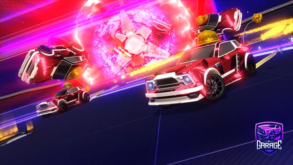 A Rocket League car design from blueKLN17