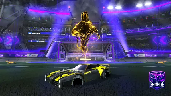 A Rocket League car design from bazminco