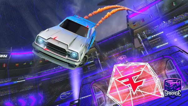 A Rocket League car design from Lucariolomeli