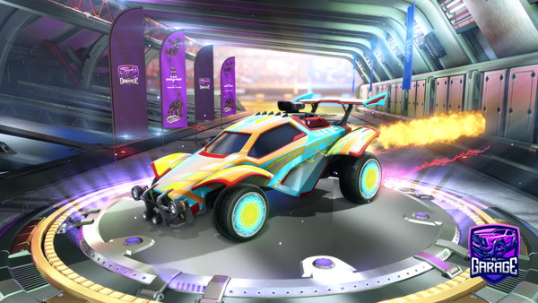 A Rocket League car design from NotQxzy8753