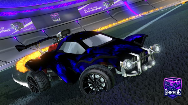 A Rocket League car design from Ryphlez
