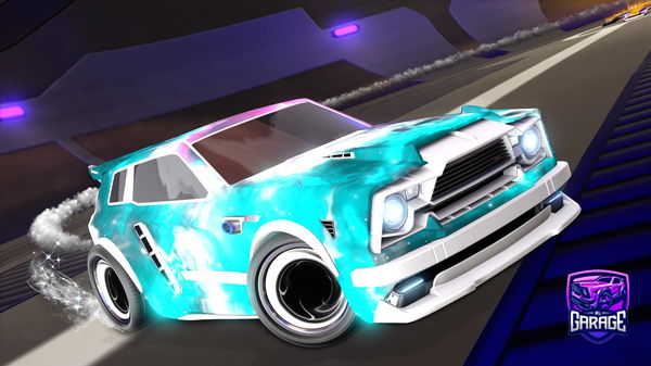 A Rocket League car design from LSToast