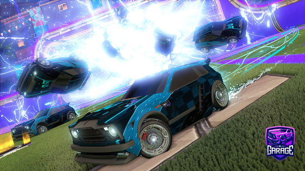 A Rocket League car design from GameManiaHD